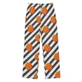 thumbnail image 1 of Basketballs Stripes Pattern Pajama Pants Soft Lightweight Lounge Pants Bottoms Sleep Pants Warm Comfy, 1 of 9