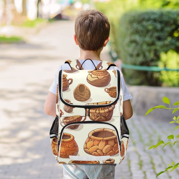 Baskets Backpack Big Laptop Backpack Casual Daypack Quilted Large Capacity Large Bookbags