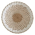 thumbnail image 1 of Baskets for Wall Decor, Woven Basket Wall Decor,Farmhouse & Rustic Flat Hanging Woven Wall Basket, Handcrafted Seagrass Baskets for Rustic & Boho Wall Decor, 1 of 6