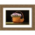 thumbnail image 1 of Baskets of Nantucket 2x Matted 15x18 Gold Ornate Framed Art Print by Robert Duff, 1 of 2