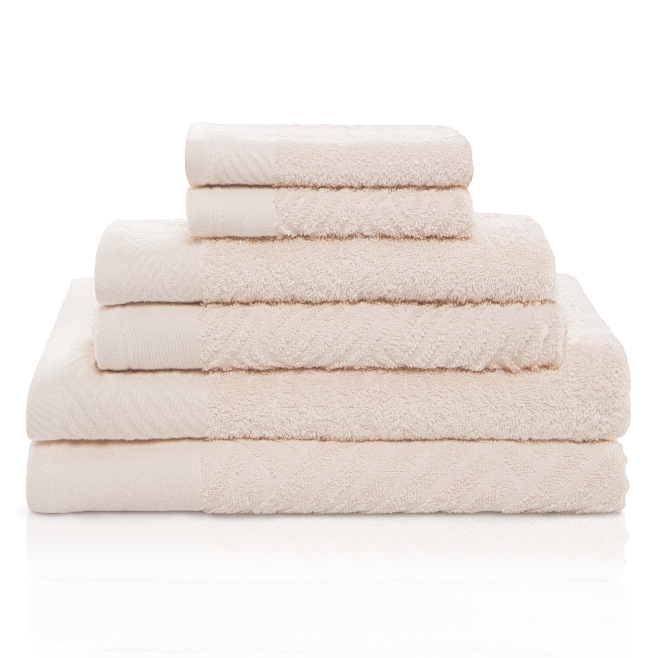 The Company Store Legends Hotel Regal Ivory Egyptian Cotton Single Hand  Towel VJ92-HAND-IVORY - The Home Depot