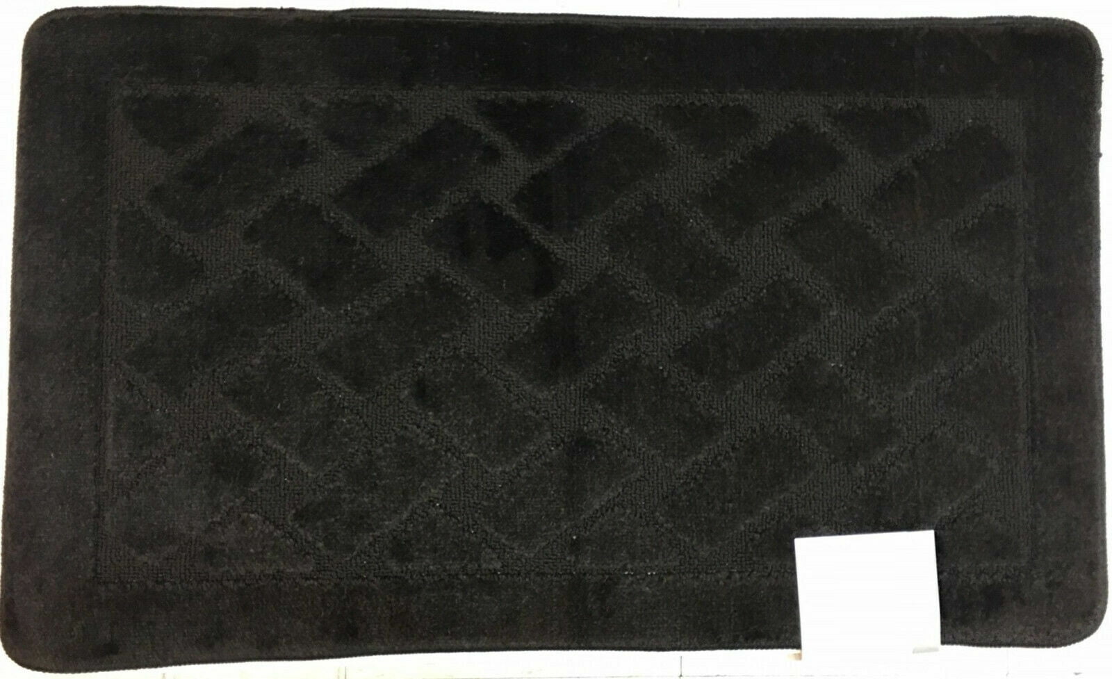 Basketweave Sculptured Bathroom Rug With Non Skid Back 24 X 40   Basketweave Sculptured Bathroom Rug With Non Skid Back 24 X 40 Black 1c13bc5a 32bf 4886 81b4 B3f52e78ab9d.68b9981cb425f75782ab5e805344f255 