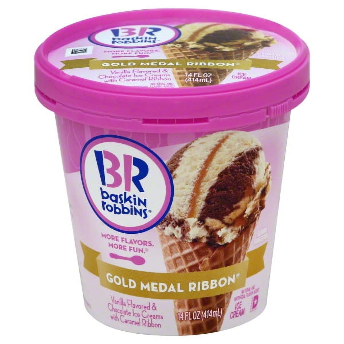 Gold Medal Ribbon Baskin Robbins