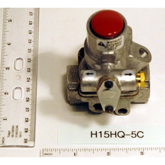 Baso Gas Products H15HQ-5C 3/8" Baso Automatic External Pilot Gas Valve (160,000 BTU), replacement for H15HQ-5