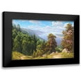 thumbnail image 1 of Basov, Sergej 14x10 Black Modern Framed Museum Art Print Titled - Sunny day over the Volga river, 1 of 5