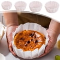 thumbnail image 1 of Basque Cake Parchment Paper Liners, Non-Stick Silicone Oil Coated Baking Release Paper for Easy Cake Pan Removal, 50 Pack (4-8 Inch), 1 of 6