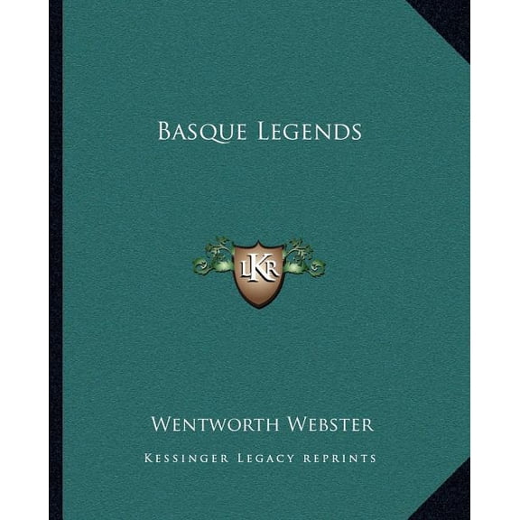 Basque Legends (Paperback)