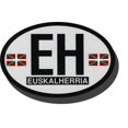 thumbnail image 1 of Basque Oval Decal, 1 of 1