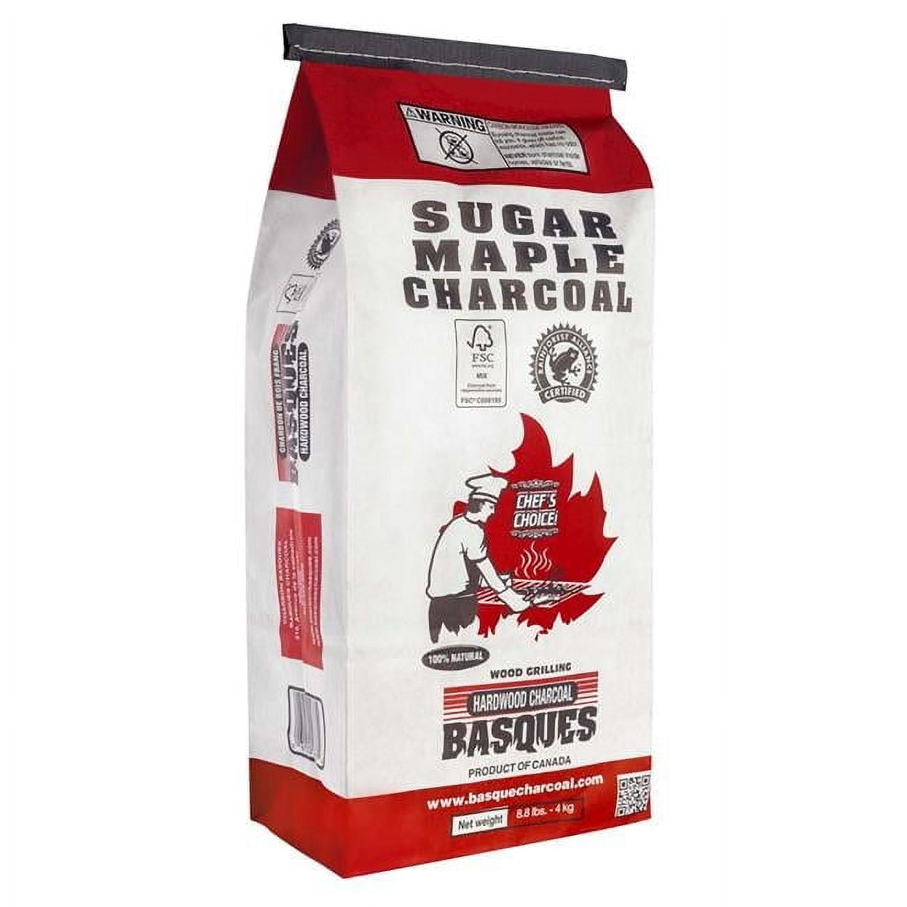 Basques 8.8 lb Sugar Maple All Natural Hardwood Charcoal