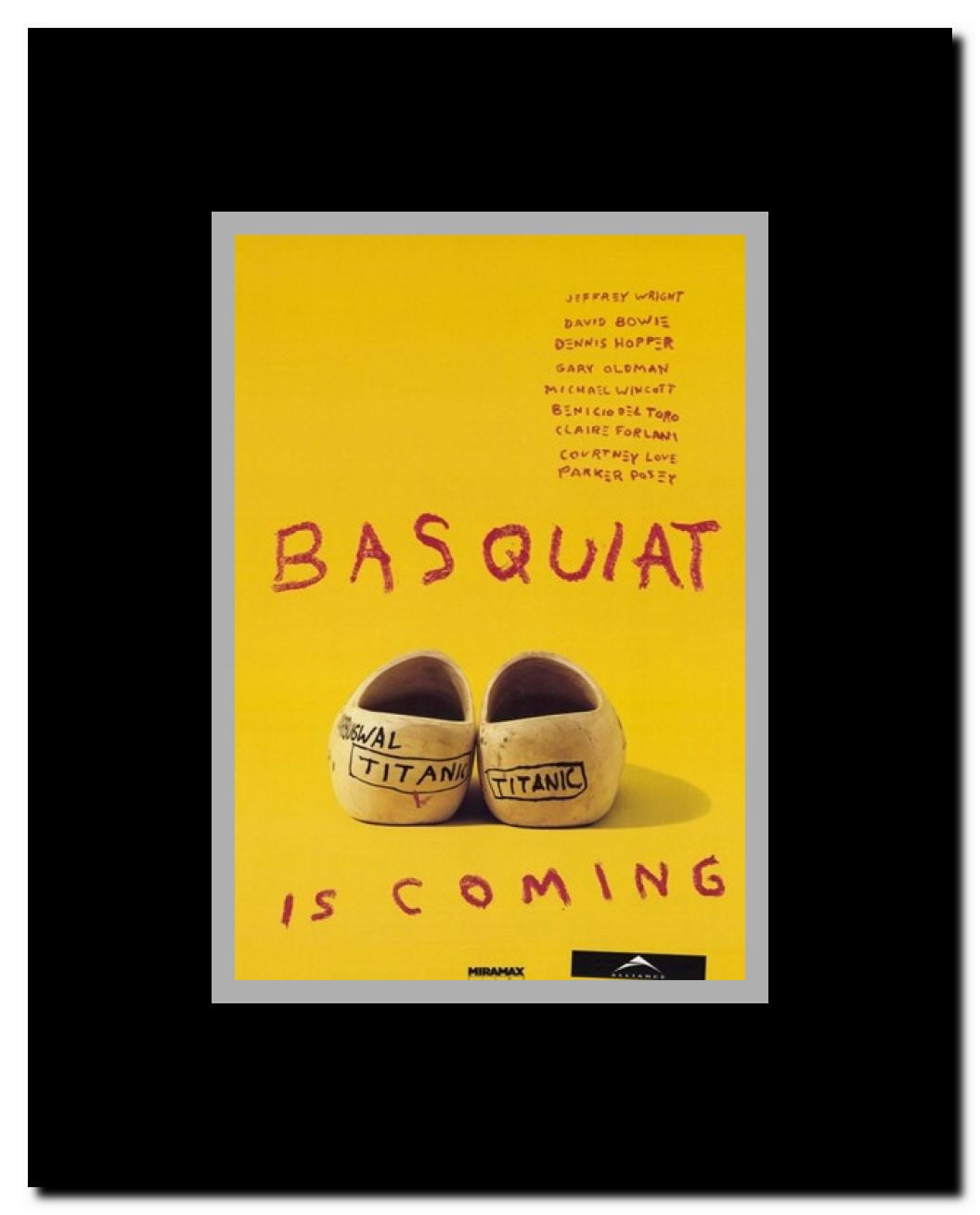Basquiat Framed Movie Poster