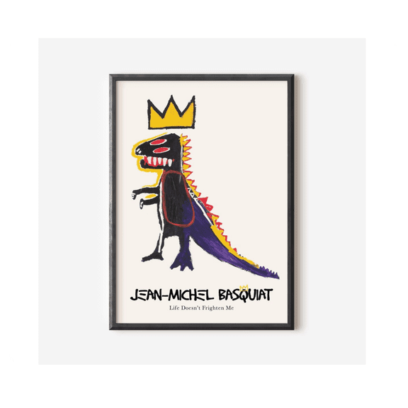 Basquiat Poster Pop Art Street Art Gallery Wall Decor