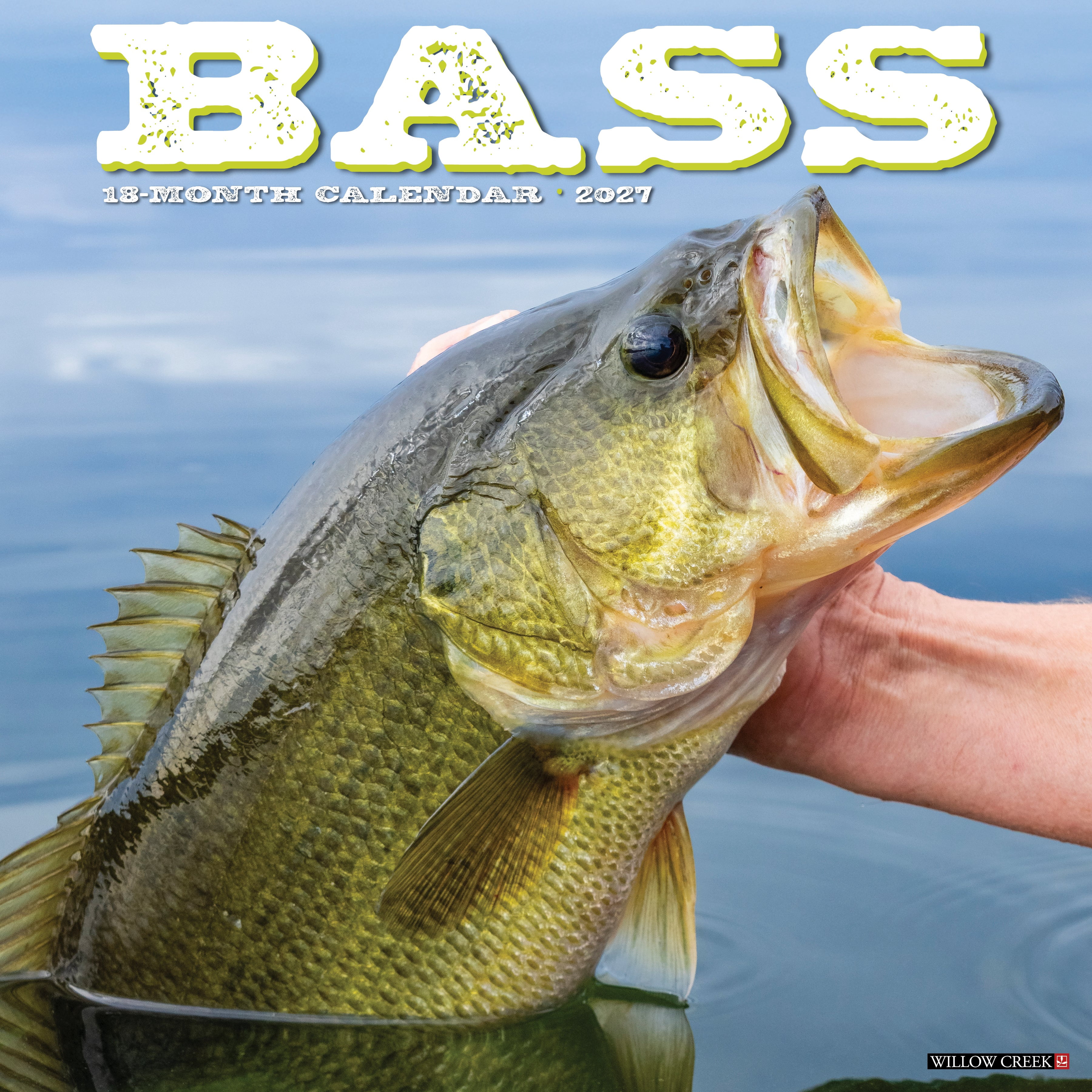 Willow Creek Press, Bass 2027 Wall Calendar