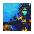 thumbnail image 1 of "Bass Abstract Expressionism" - Canvas, 1 of 25