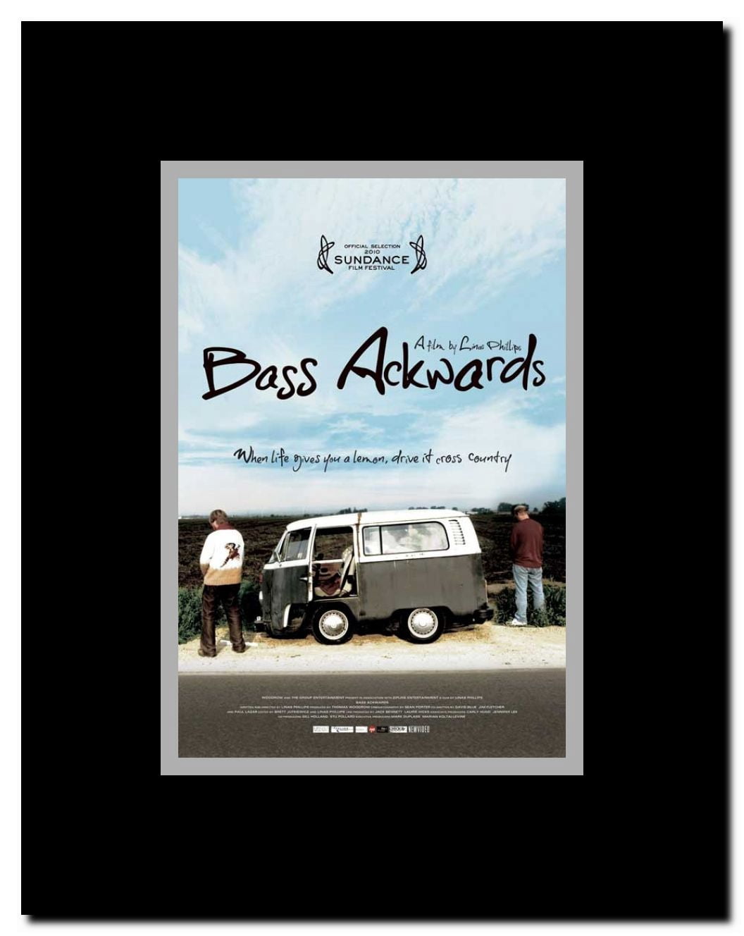 Bass Ackwards Framed Movie Poster