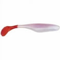 thumbnail image 1 of Bass Assassin 4" Sea Shad - Albino / Fire, 1 of 2
