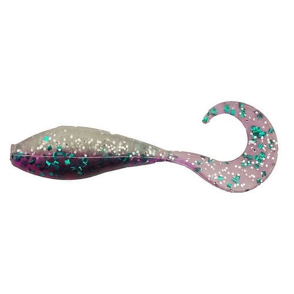 Bass Assassin CSA35265 Curly Shad Slammin Chicken 2" Soft Plastic Fishing Lure