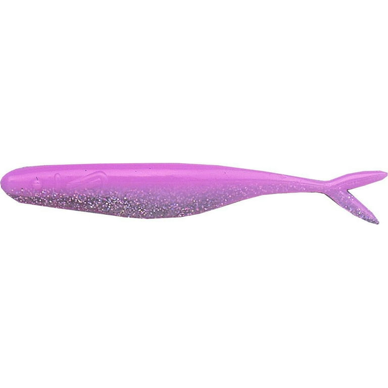 Bass Assassin Fishing Lure STS38374 Split Tail Shad Swimbait 4 Pink  Diamond 