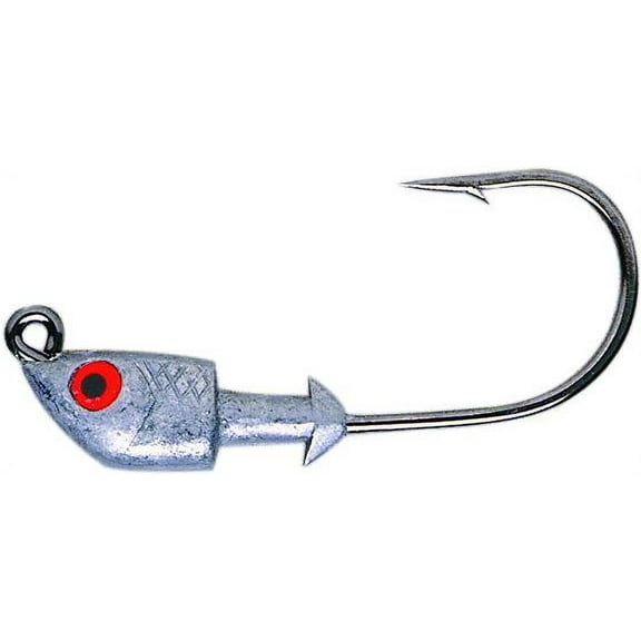 Bass Assassin JA05001 Lead 1/16oz Needlepoint Wide Hook Fishing Jig Head Lure