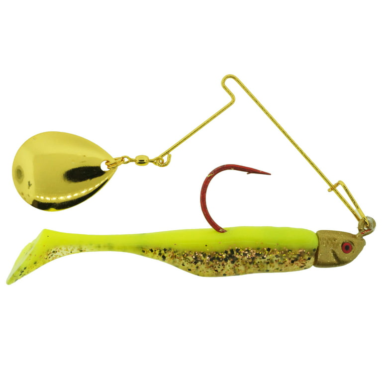 Bass Assassin Red Daddy Spinner Combo, Spinnerbaits