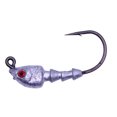 thumbnail image 1 of Bass Assassin Jighead- 1/8oz Lead/Red Eye 4pk, 1 of 3