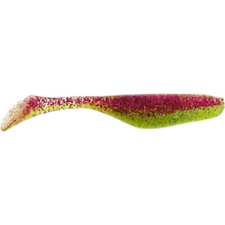 Bass Assassin SSA25308 4 Shad Marin 10 Pk Néon Mercure