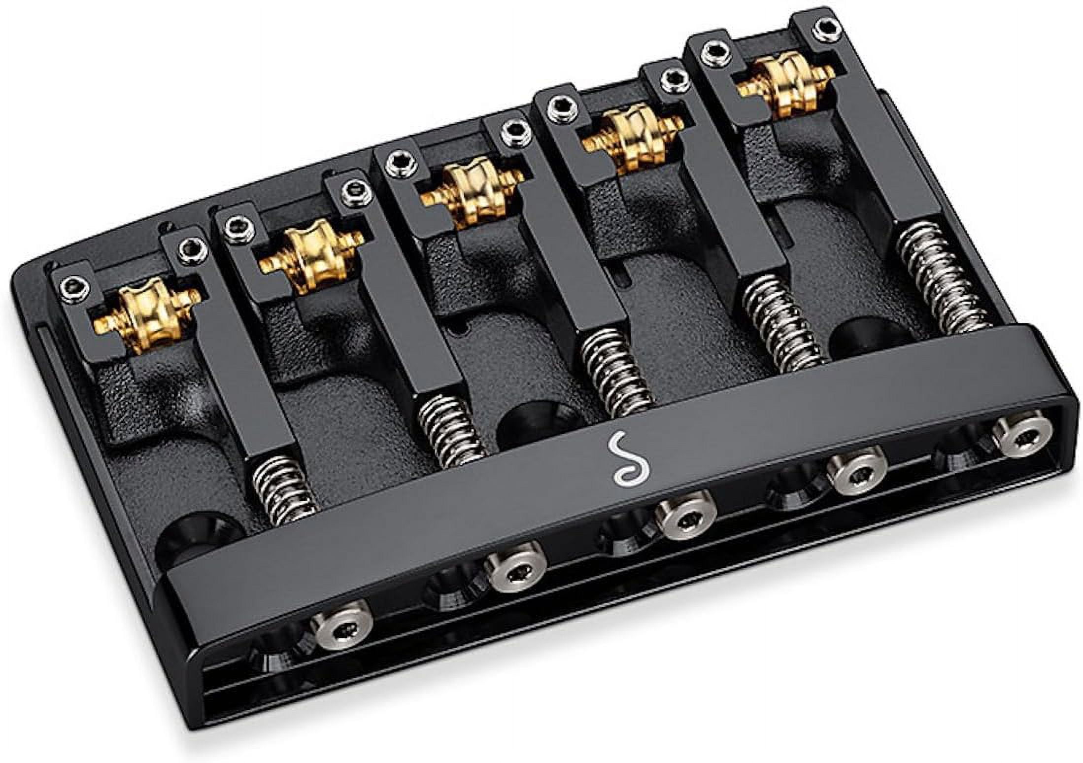 Bass Bridge Black Chrome 3D5 Model 5 String