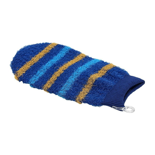 Bass Brushes Exfoliating German Wet/Dry Massage Mitt Firm Nylon Assorted Colors 1 Mitt