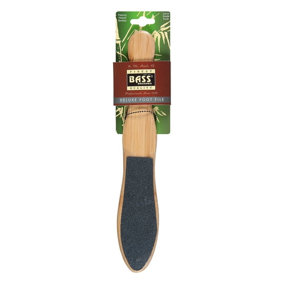 Bass Brushes - Foot File Bamboo Handle - 1 Each-ct