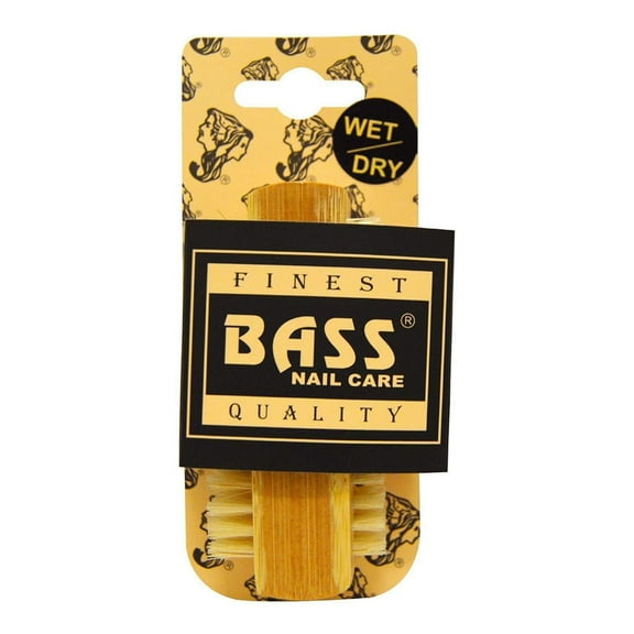 Bass Brushes Nail Care Brush With Double Side, 1 Ea, 2 Pack