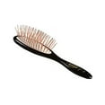 thumbnail image 1 of Bass Brushes Bass Brushes | Style & Detangle Pet Brush Alloy Pin | High Polish Acrylic Handle | Small Oval | Model 57-JTB, 1 of 3