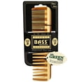 thumbnail image 1 of Bass Fine/wide Tooth Combination Style Grooming Comb, 1 of 3