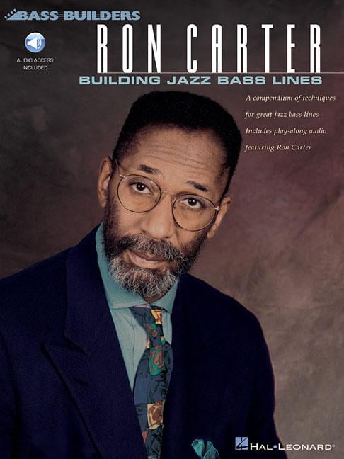 Bass Builders Ron Carter - Building Jazz Bass Lines Book/Online Audio, (Paperback)