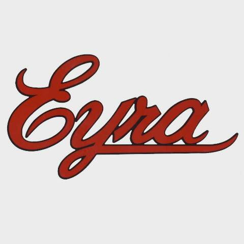 Bass Cat Boat Brand Decal | Eyra Flat Red Sticker
