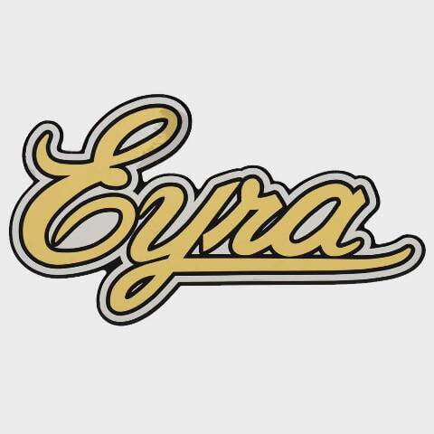 Bass Cat Boat Raised Decal Sticker 33057 | Eyra Gold Black