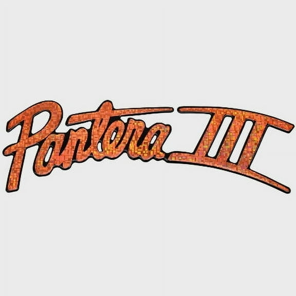 Bass Cat Boat Raised Emblem Decal Sticker | Pantera III Holo Red