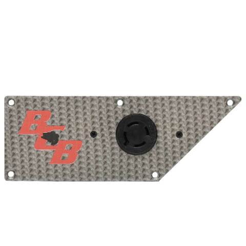 Bass Cat Boat Trolling Motor Plug Outlet Panel 57005 | BAS-4444