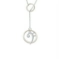 thumbnail image 1 of Bass Clef Double Karma Lariat Necklace, 1 of 1