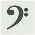 thumbnail image 1 of Bass Clef Music DIY Cookie Wall Craft Stencil - 9.0 Inch, 1 of 5