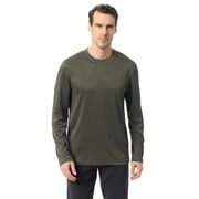 Bass & Co Men's & Big Men's Long Sleeve Hiker Tech Tee, Sizes S-XXXL