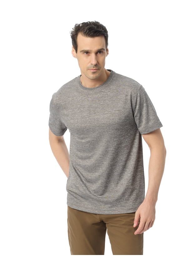 Bass & Co Men's & Big Men's Short Sleeve Hiker Tech Tee, Sizes S-XXXL