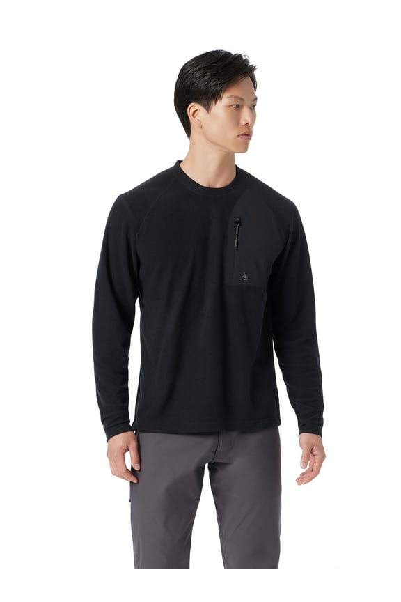 Bass & Co. Men's & Big Men's Thermal Crewneck with Long Sleeves, Sizes S-3XL