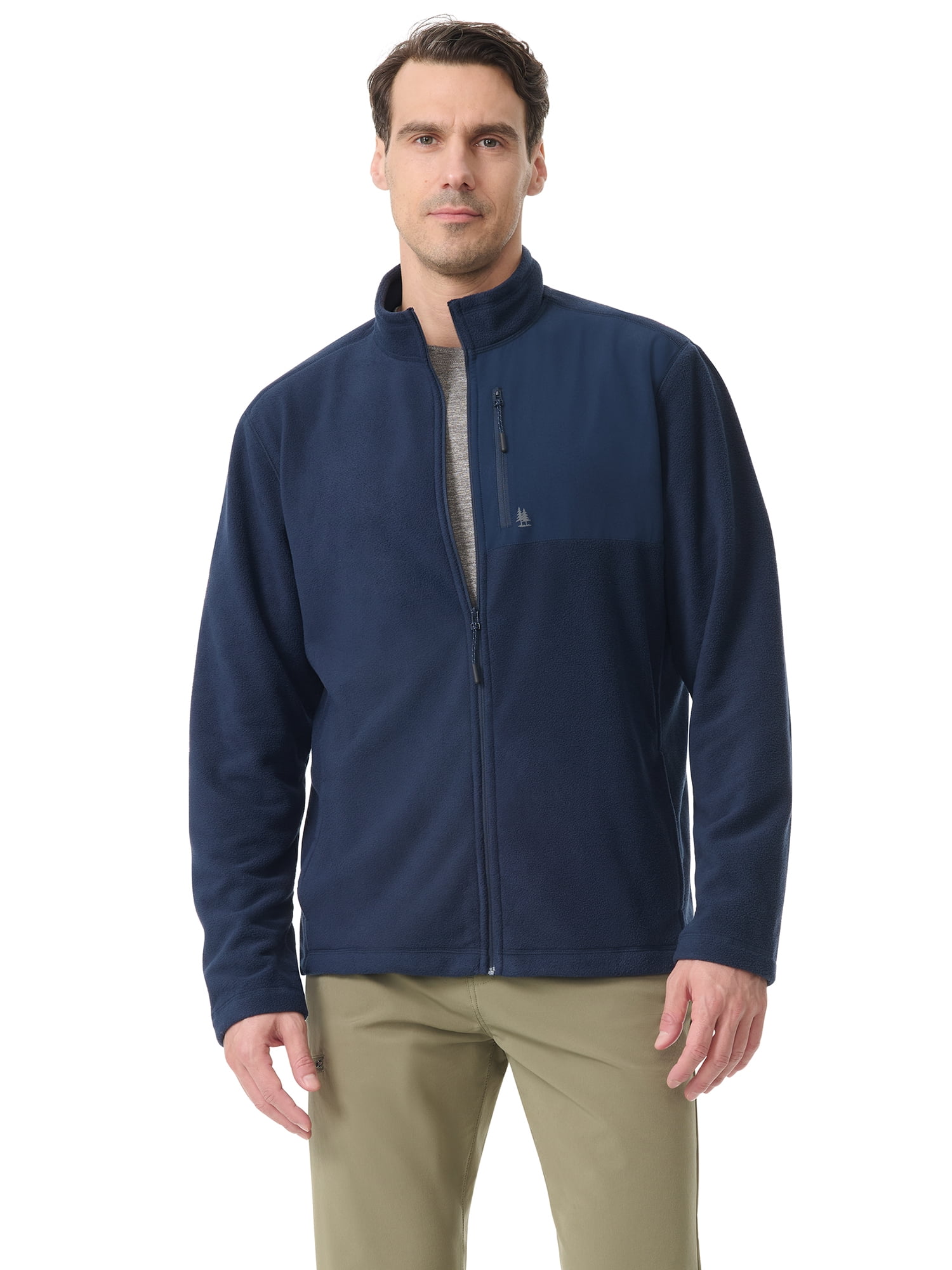 Bass & Co Men's Polar Full Zip Fleece, Sizes S-3XL