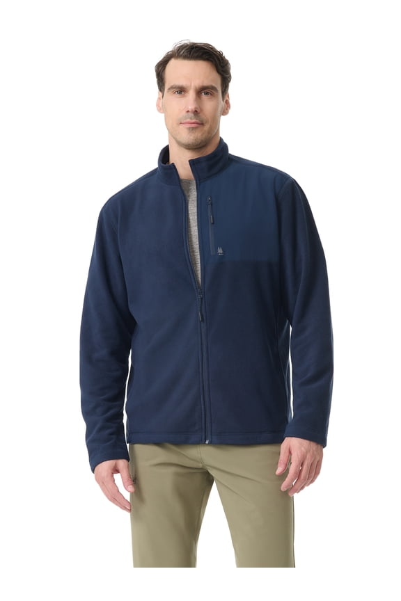 Bass & Co Men's Polar Full Zip Fleece, Sizes S-3XL