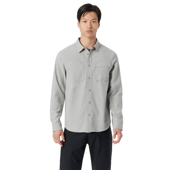 Bass & Co. Men's and Big Men's Easy Travel Shirt with Long Sleeves, Sizes S-3XL