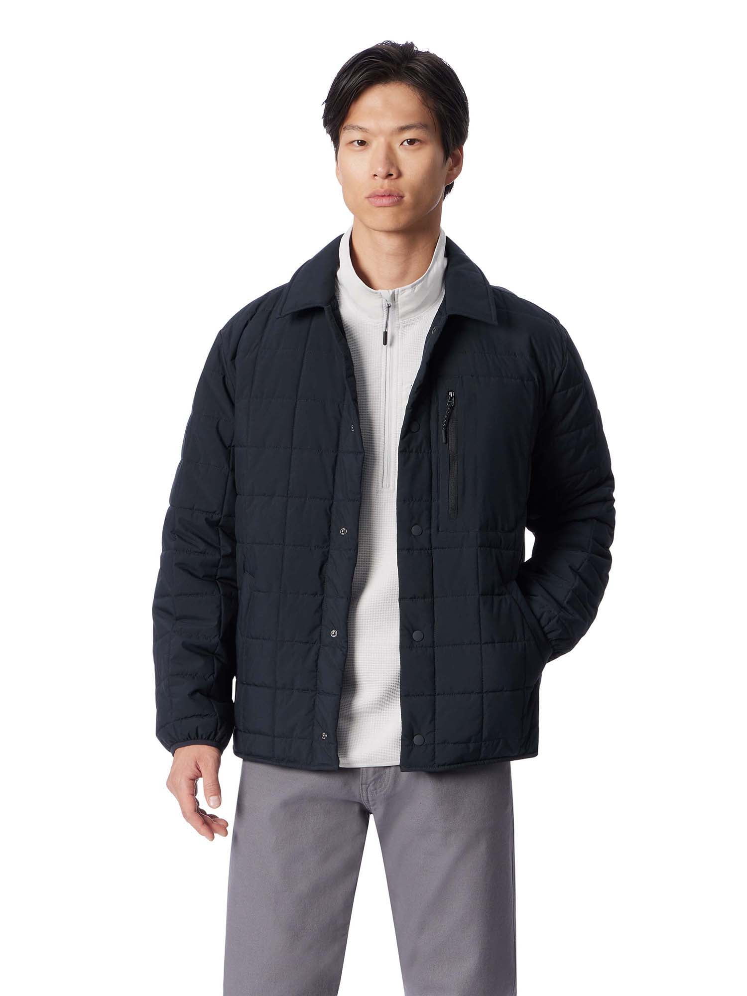 Bass & Co. Men's and Big Men's Puffer Shacket, Sizes S-XXXL