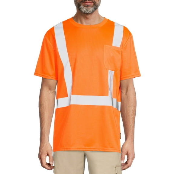 Bass Creek Men's Short Sleeve Safety Pocket T-Shirt