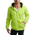 thumbnail image 1 of Bass Creek Outfitters Heavyweight Sherpa Lined High Visibility Sweatshirt (Men's M-XXL), 1 of 7
