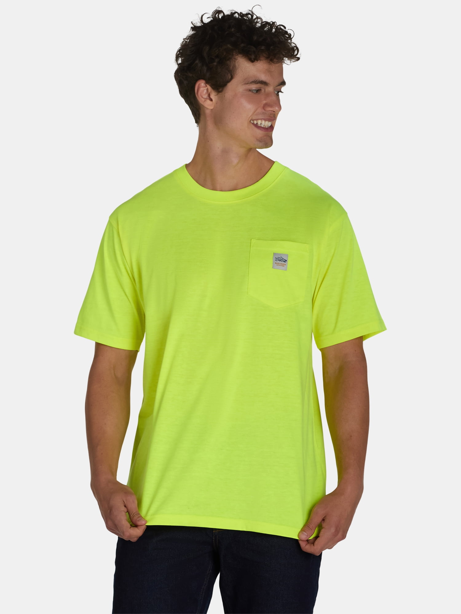 Bass Creek Outfitters Men's Cotton Pocket Tee, M-XXL, Durable ...