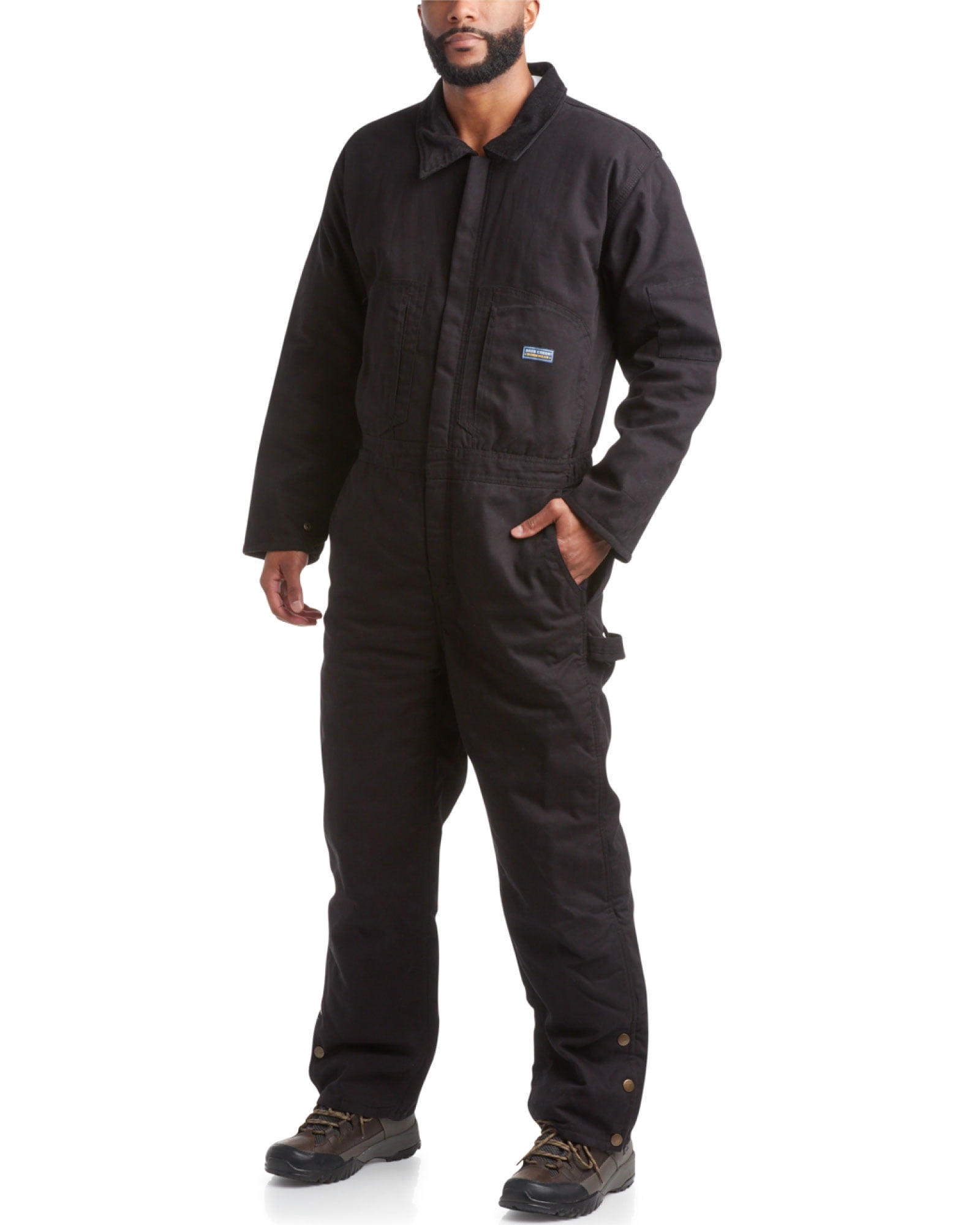 Bass Creek Outfitters Men's Duck Canvas Insulated Coverall Thick
