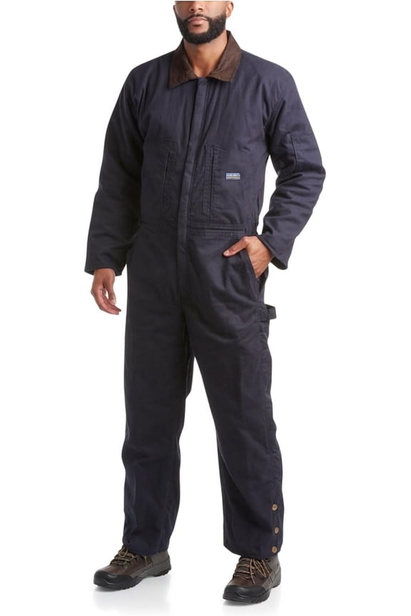 Mens Coveralls - Insulated Water Resistant Workwear Jumpsuit Coveralls for Men